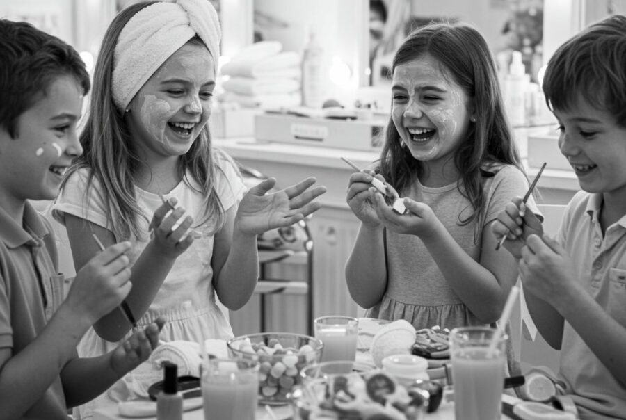 mon ptit boudoir à beauté institut de beauté Feneu beauty party enfants